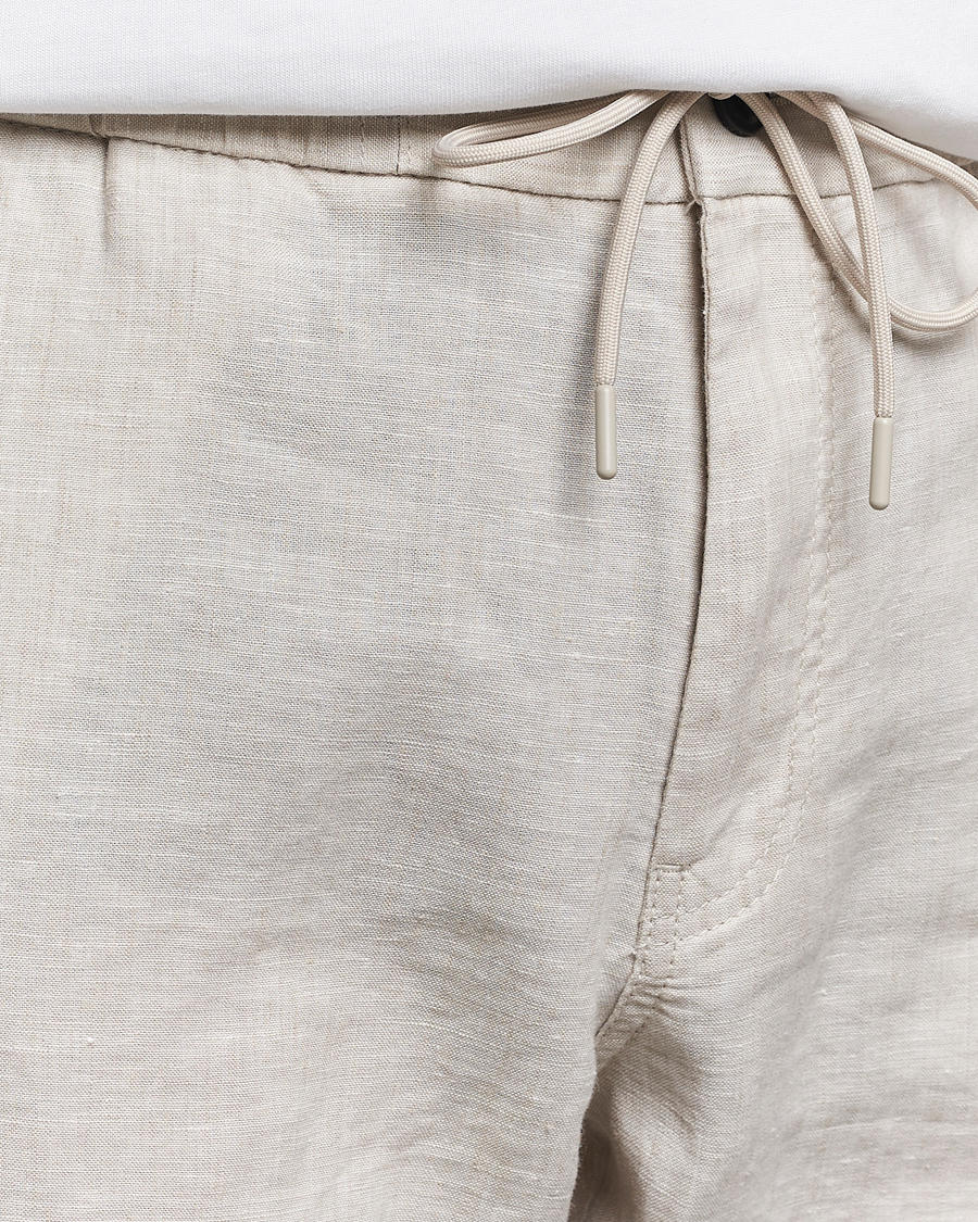 Herre | Bukser | BOSS ORANGE | Sanderson Linen Pants Light Beige