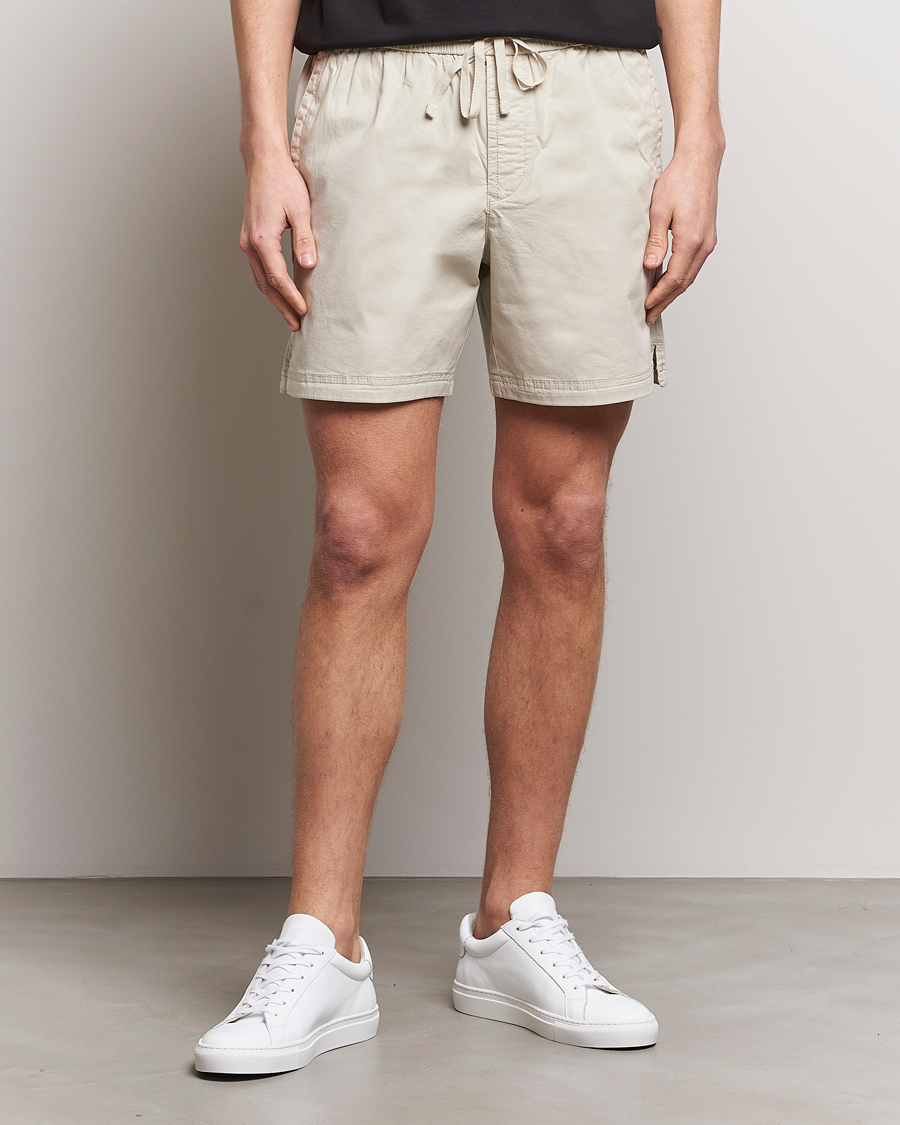 Herre | Klær | BOSS ORANGE | Sandrew Cotton Shorts Light Beige