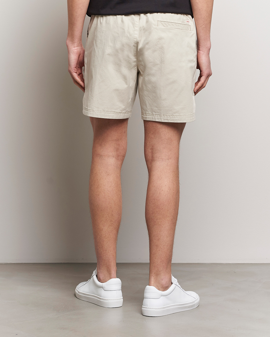 Herre | Shorts | BOSS ORANGE | Sandrew Cotton Shorts Light Beige