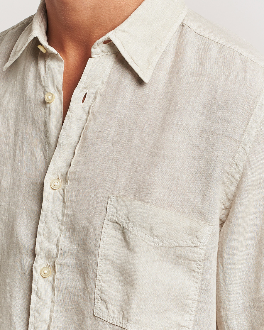 Herre | Skjorter | BOSS ORANGE | Relegant Linen Shirt Light Beige