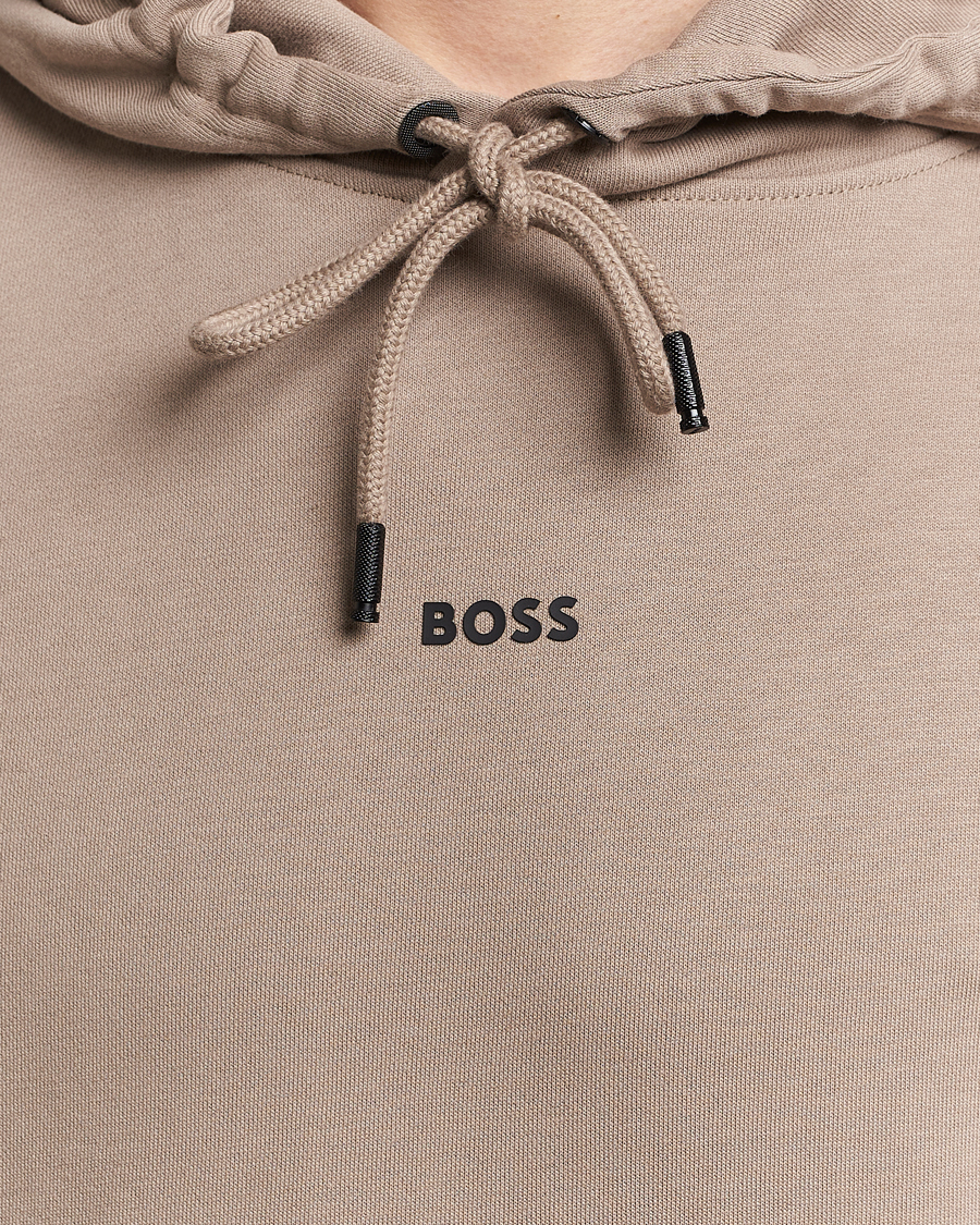Herre | Gensere | BOSS ORANGE | WeSmall Logo Hoodie Open Brown