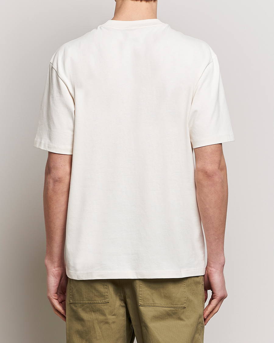 Herre | T-Shirts | HUGO | Dapolino Crew Neck T-Shirt Open White