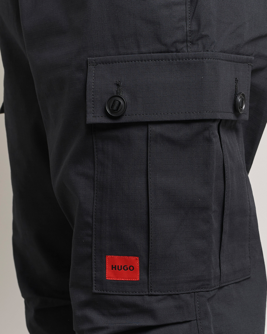 Herre | Bukser | HUGO | Garlo Cargo Pants Black