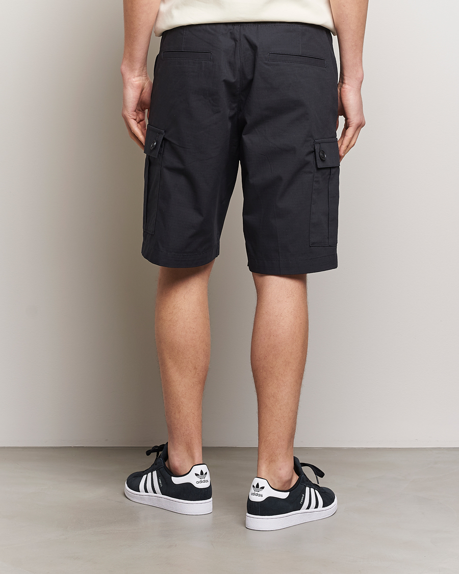 Herre | Shorts | HUGO | Garlio Cotton Cargo Shorts Black
