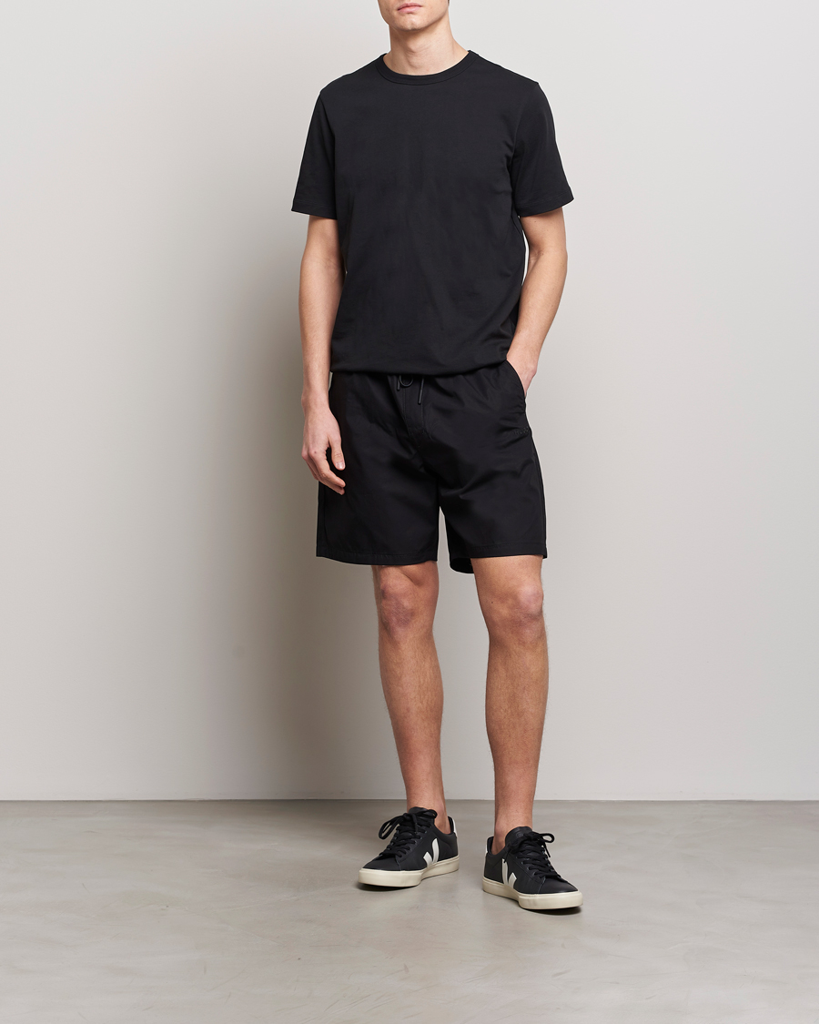 Herre | Shorts | HUGO | Dan Cotton Sweatshorts Black