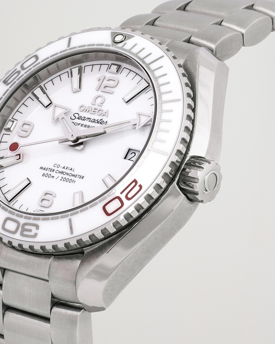 Herre | Omega Pre-Owned Seamaster Planet Ocean Tokyo 208/2020 Silver | Omega Pre-Owned | Seamaster Planet Ocean Tokyo 208/2020 Silver