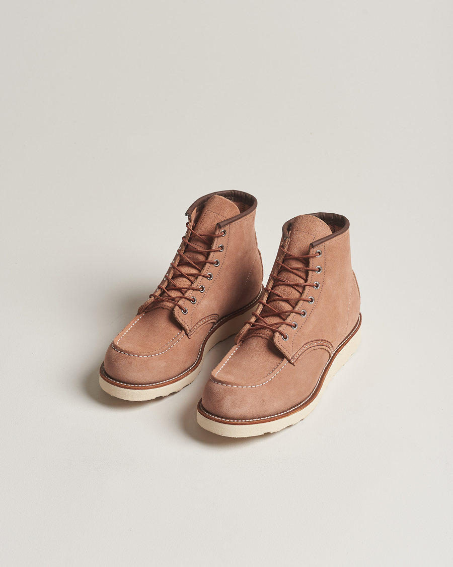 Herre | Red Wing Shoes Moc Toe Boot Dusty Rose | Red Wing Shoes | Moc Toe Boot Dusty Rose