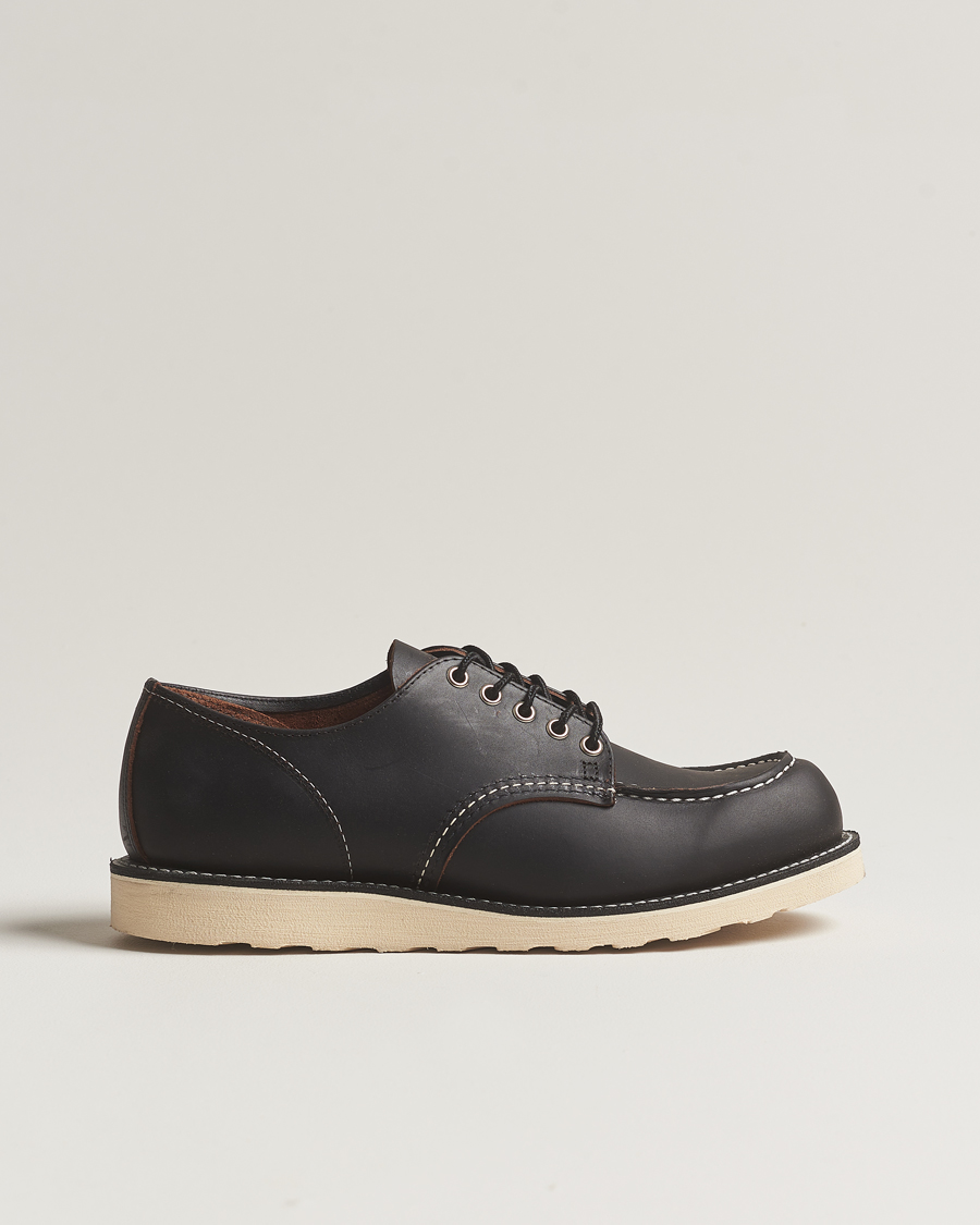 Herre | Oxfords | Red Wing Shoes | Moc Toe Oxford Black Prairie Leather