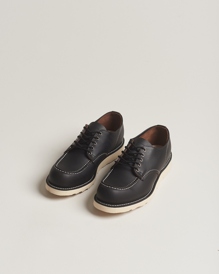 Herre | Oxfords | Red Wing Shoes | Moc Toe Oxford Black Prairie Leather