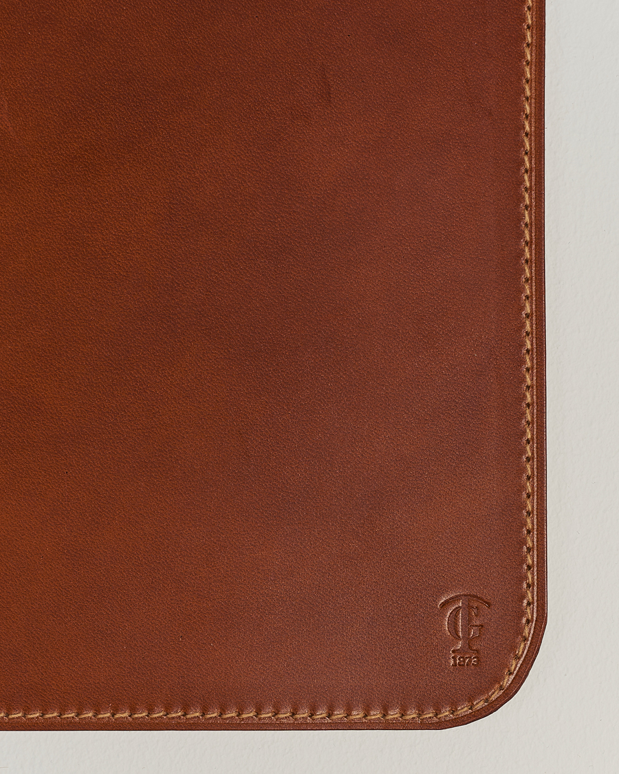 Herr | Livsstil | Tärnsjö Garveri | Leather Mousepad  Light Brown