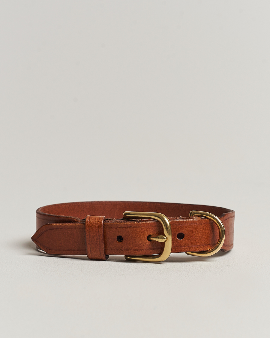Herre | Til hunden | Tärnsjö Garveri | Leather Dog Collar Light Brown