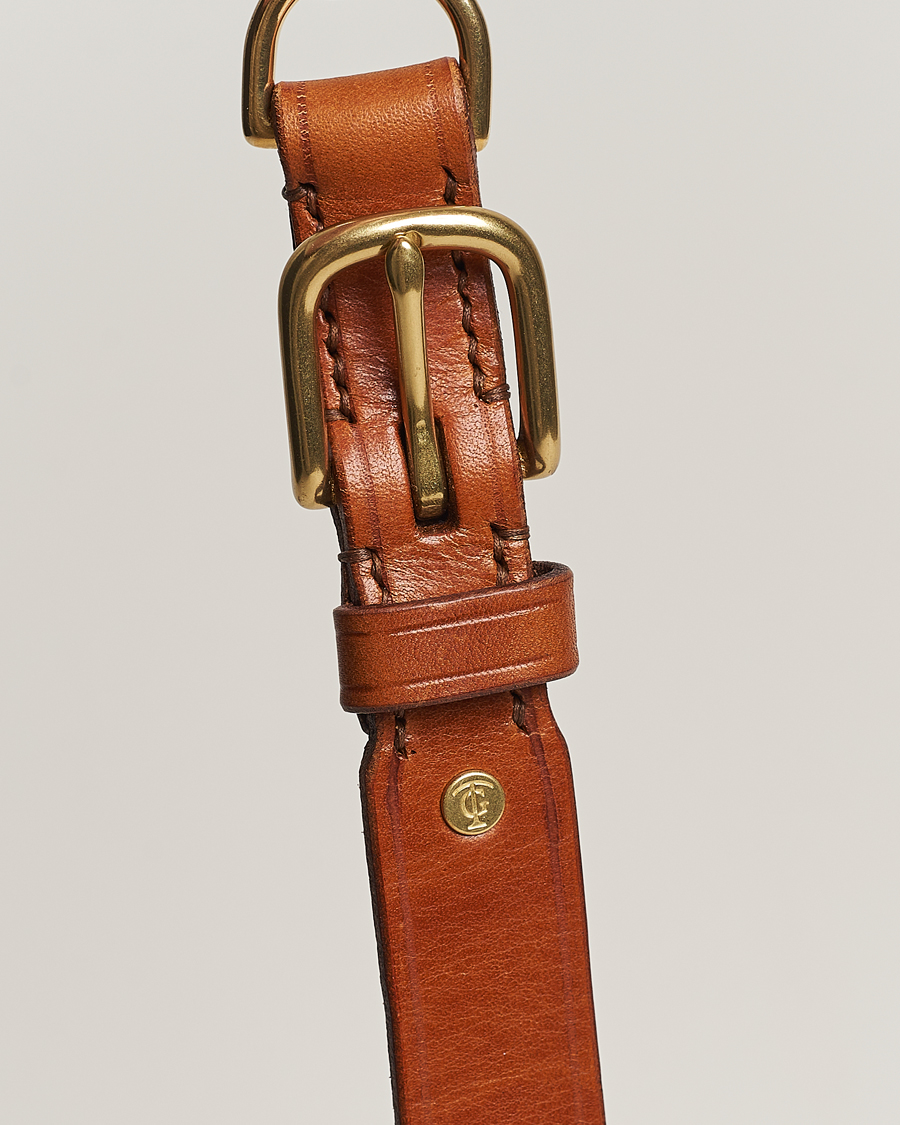 Herr | Livsstil | Tärnsjö Garveri | Leather Dog Collar Light Brown