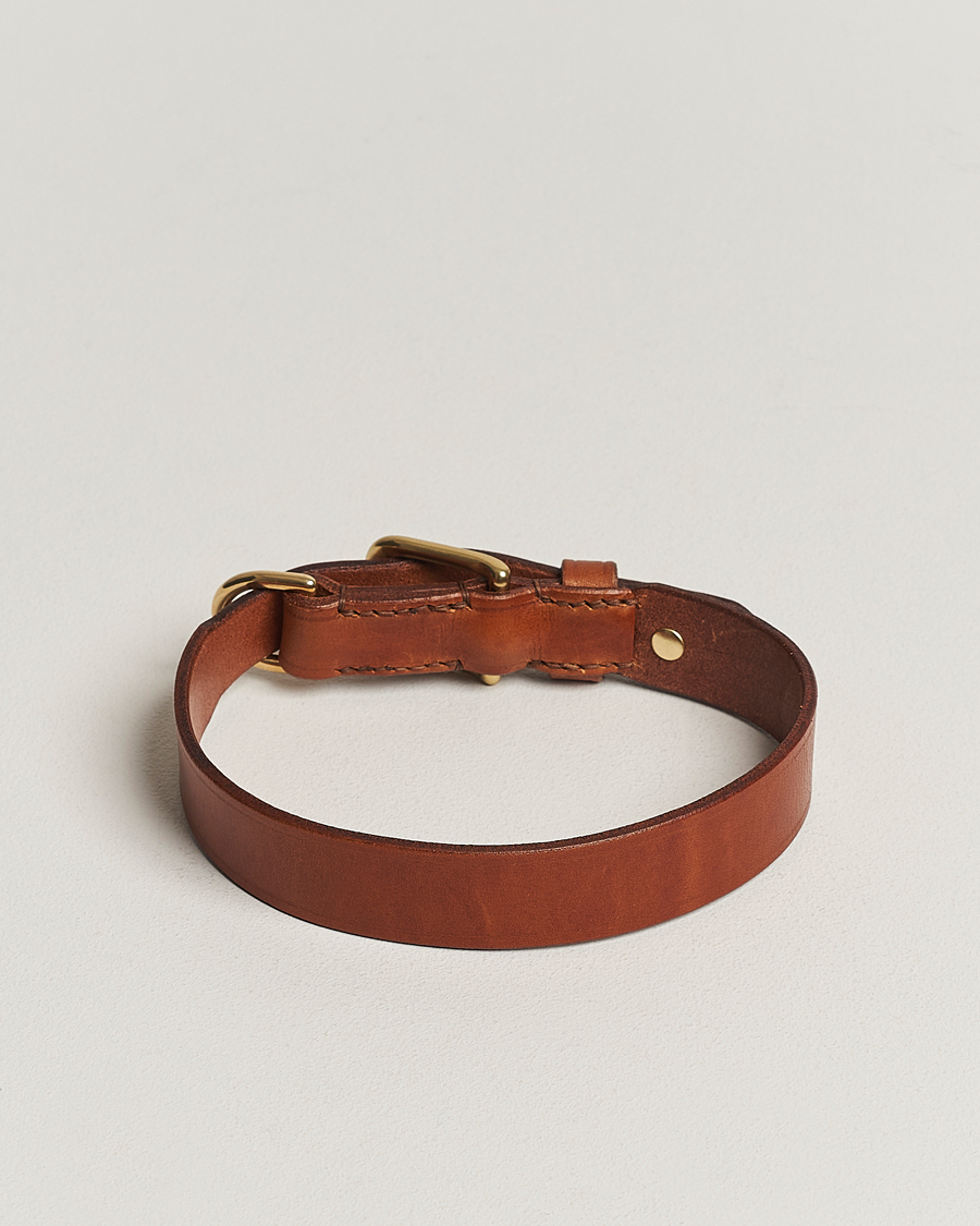 Herre | Til hunden | Tärnsjö Garveri | Leather Dog Collar Light Brown