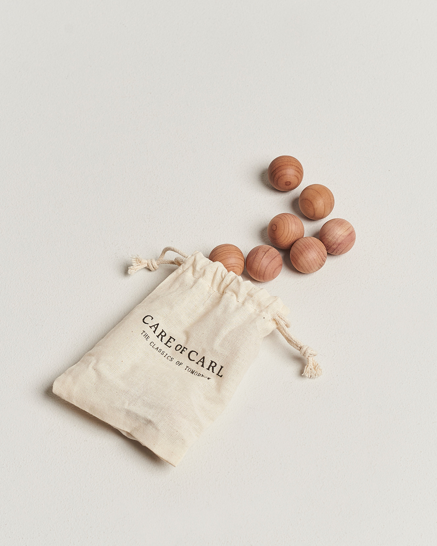 Herre | Pleie av plagg | Care with Carl | 10-Pack Cedar Wood Balls