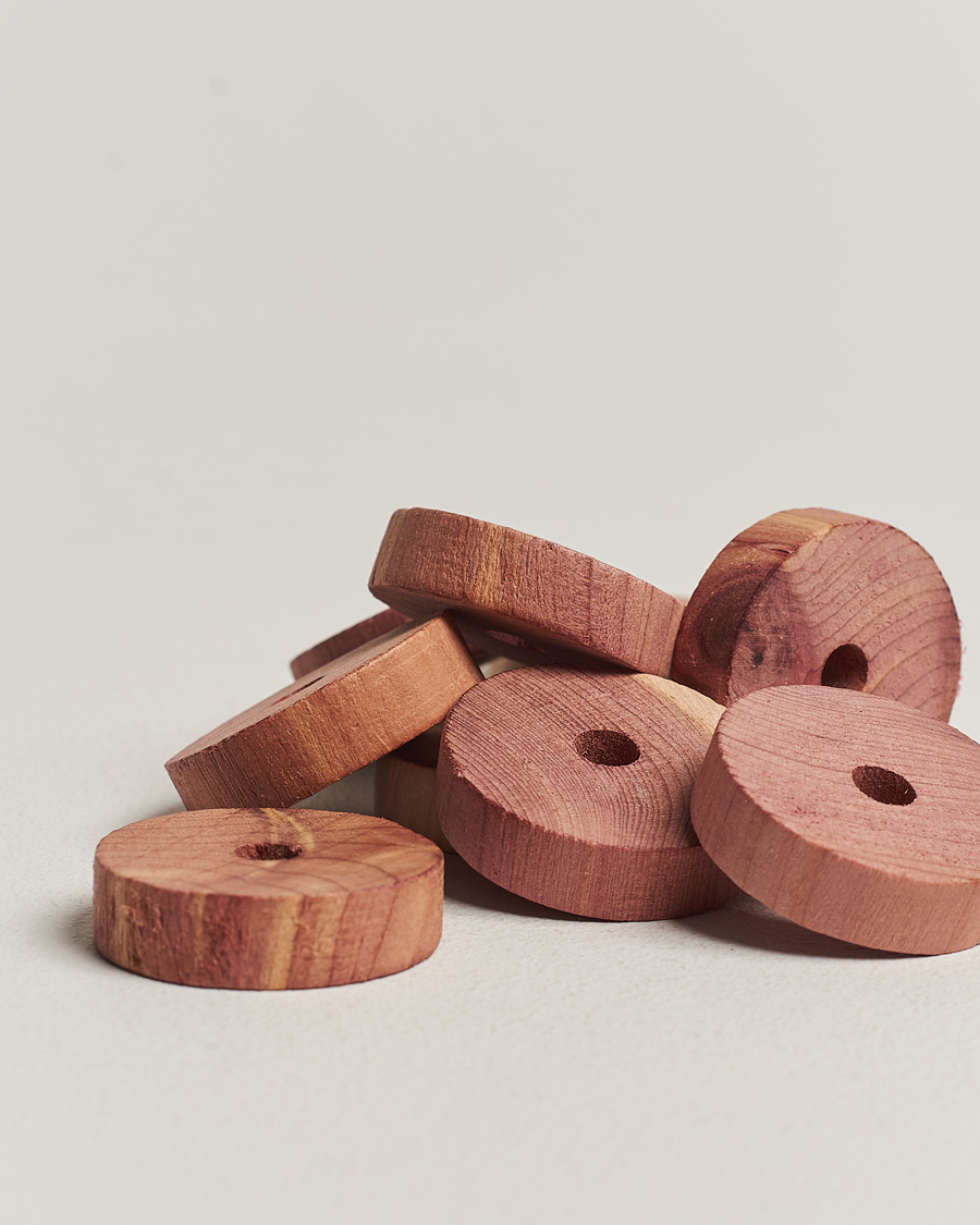 Herre | Pleie av plagg | Care with Carl | 10-Pack Cedar Rings