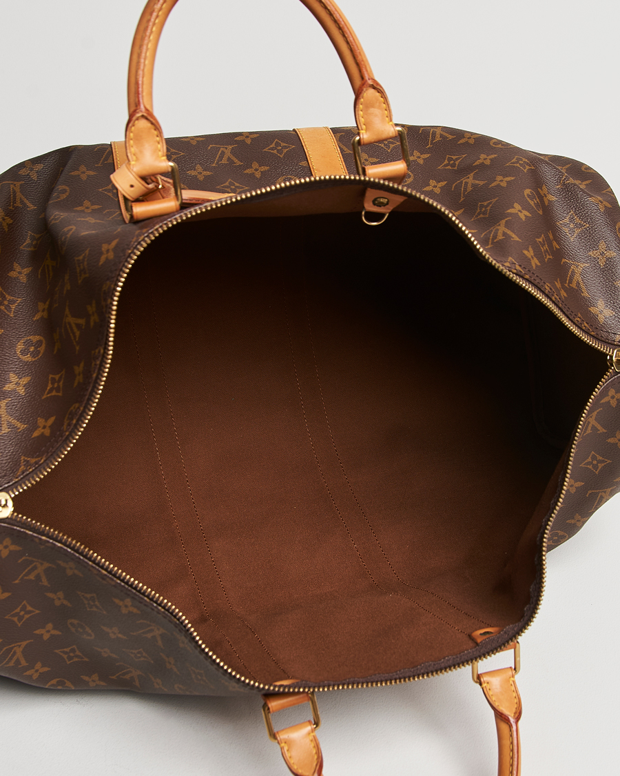 Herre | Louis Vuitton Pre-Owned Keepall Bandoulière 55 Monogram | Louis Vuitton Pre-Owned | Keepall Bandoulière 55 Monogram