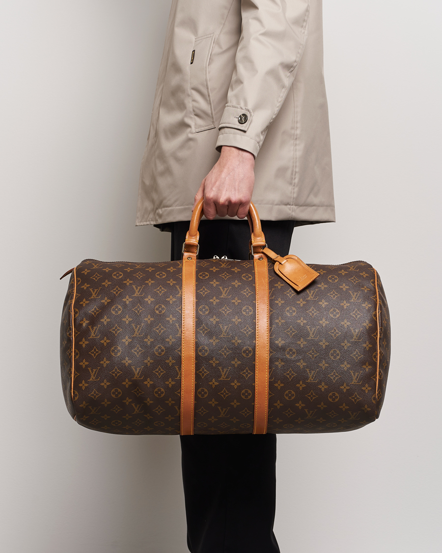 Herre | Assesoarer | Louis Vuitton Pre-Owned | Keepall 55 Bag Monogram 