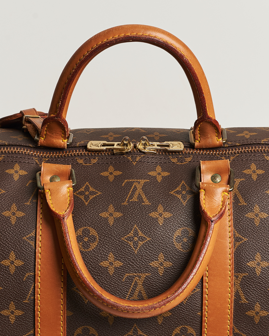 Herre | Louis Vuitton Pre-Owned Keepall 55 Bag Monogram | Louis Vuitton Pre-Owned | Keepall 55 Bag Monogram