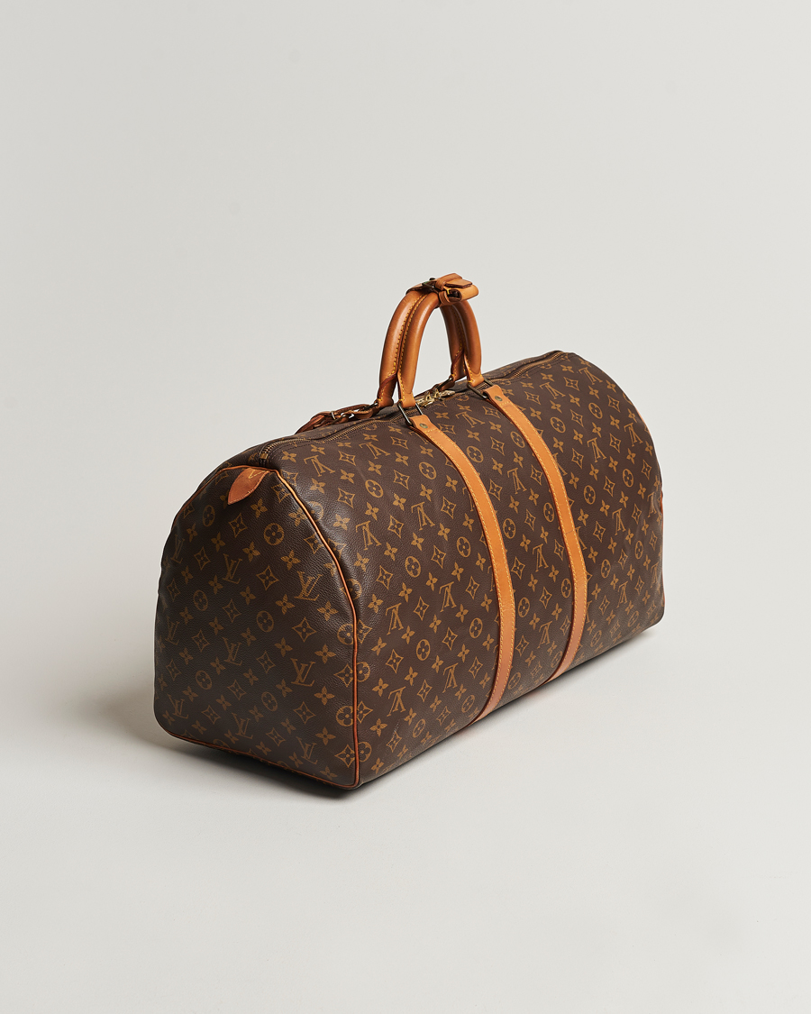 Herre | Louis Vuitton Pre-Owned Keepall 55 Bag Monogram | Louis Vuitton Pre-Owned | Keepall 55 Bag Monogram
