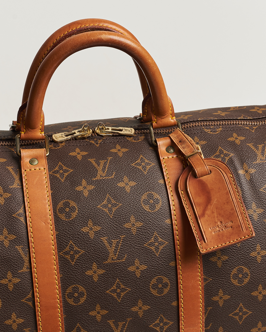 Herre | Louis Vuitton Pre-Owned Keepall 55 Bag Monogram | Louis Vuitton Pre-Owned | Keepall 55 Bag Monogram