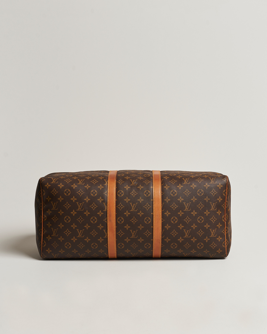 Herre | Louis Vuitton Pre-Owned Keepall 55 Bag Monogram | Louis Vuitton Pre-Owned | Keepall 55 Bag Monogram