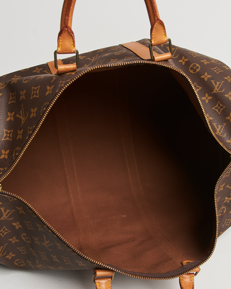 Herre | Louis Vuitton Pre-Owned Keepall 55 Bag Monogram | Louis Vuitton Pre-Owned | Keepall 55 Bag Monogram