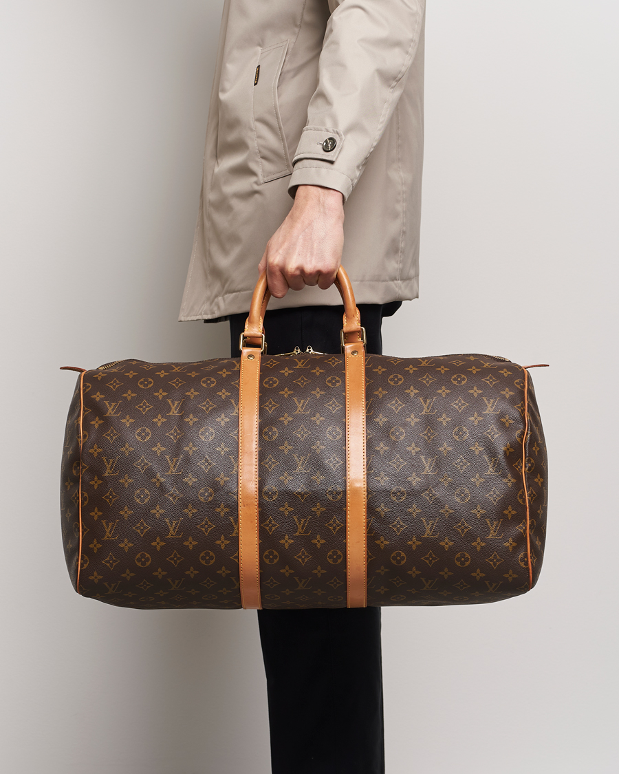 Herr | Pre-Owned & Vintage Bags | Louis Vuitton Pre-Owned | Keepall 55 Bag Monogram 