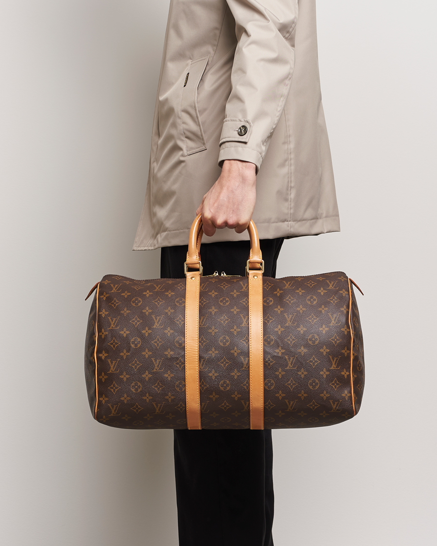 Herre | Pre-owned Assesoarer | Louis Vuitton Pre-Owned | Keepall 45 Bag Monogram 