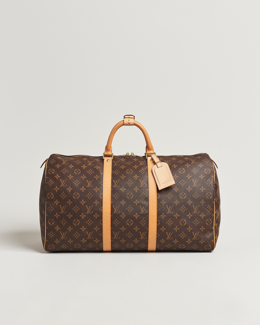 Herre | Louis Vuitton Pre-Owned Keepall 50 Bag Monogram | Louis Vuitton Pre-Owned | Keepall 50 Bag Monogram