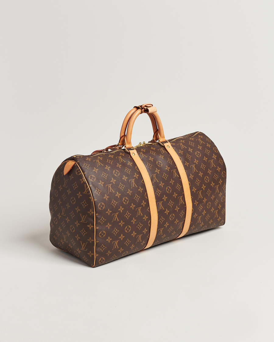 Herre | Louis Vuitton Pre-Owned Keepall 50 Bag Monogram | Louis Vuitton Pre-Owned | Keepall 50 Bag Monogram