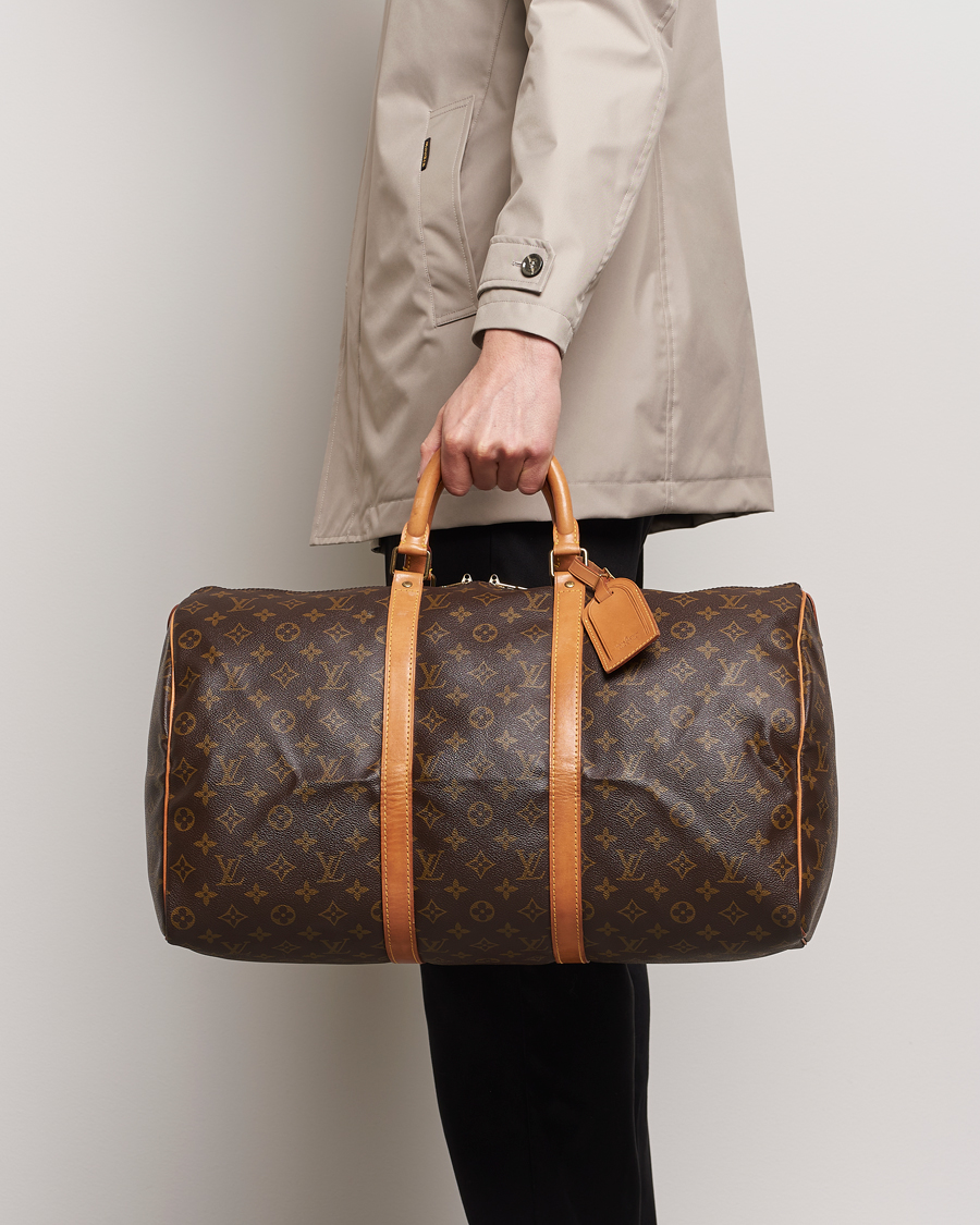 Herre |  | Louis Vuitton Pre-Owned | Keepall 50 Bag Monogram 