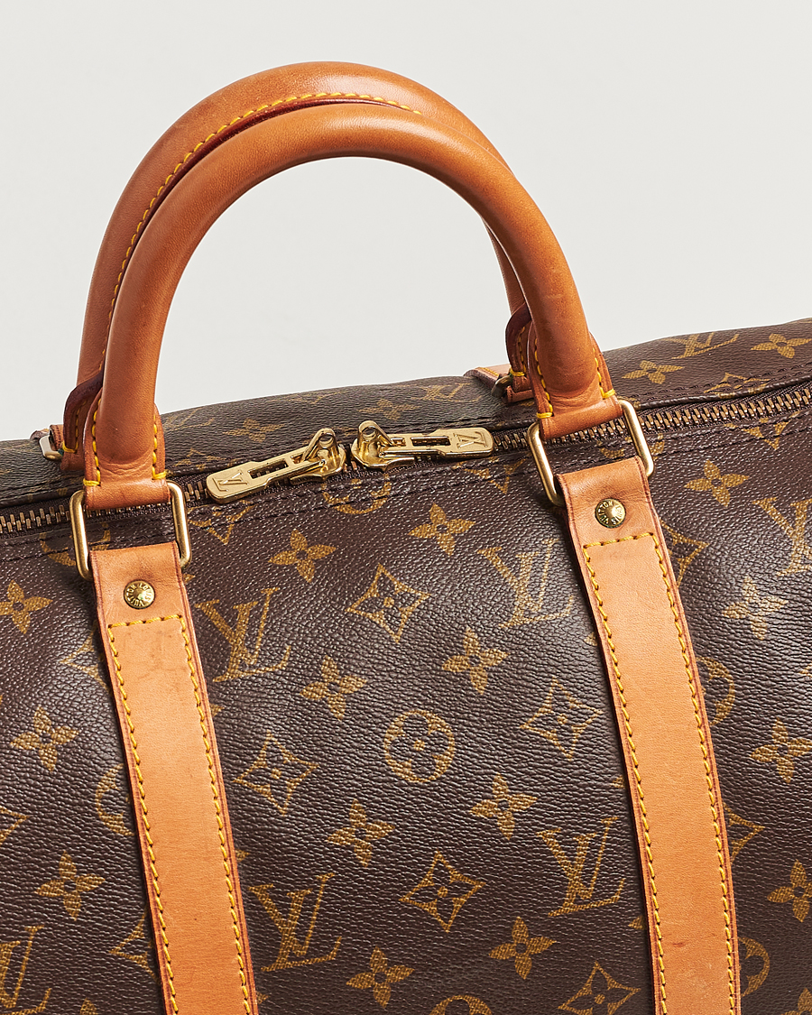 Herre | Louis Vuitton Pre-Owned Keepall 50 Bag Monogram | Louis Vuitton Pre-Owned | Keepall 50 Bag Monogram