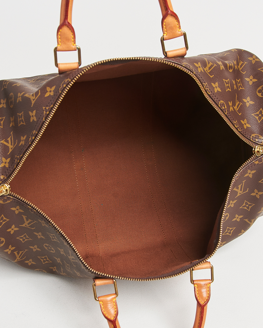 Herre | Louis Vuitton Pre-Owned Keepall 50 Bag Monogram | Louis Vuitton Pre-Owned | Keepall 50 Bag Monogram
