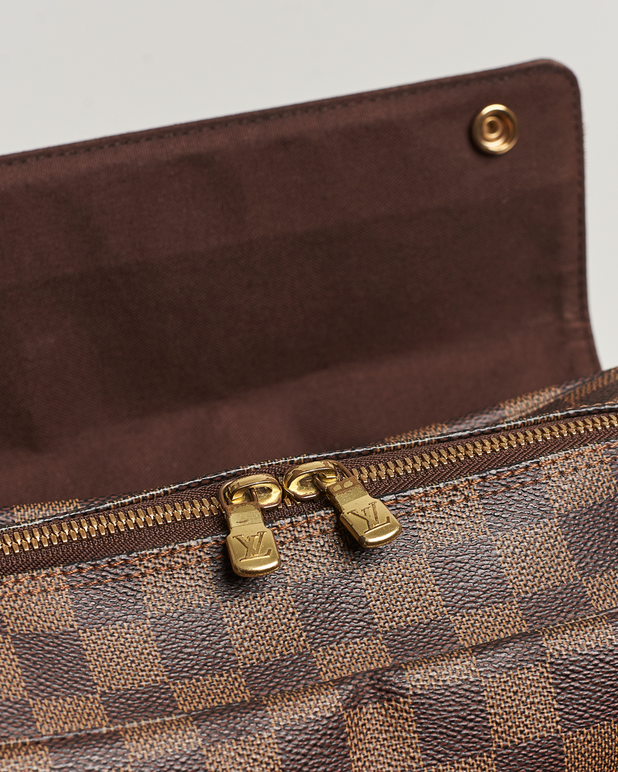 Herre | Louis Vuitton Pre-Owned Naviglio Messenger Bag Damier Ebene | Louis Vuitton Pre-Owned | Naviglio Messenger Bag Damier Ebene