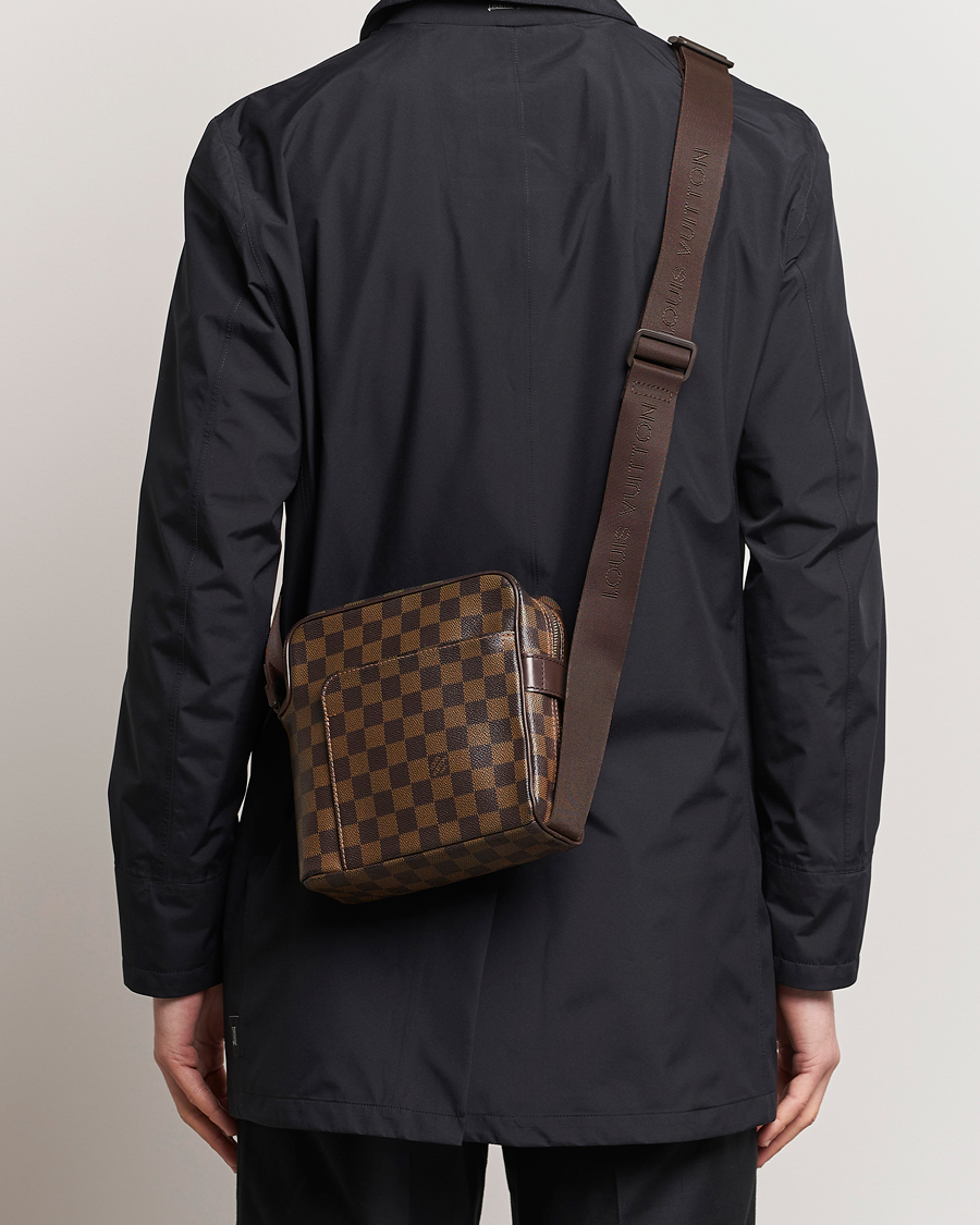 Herre | Louis Vuitton Pre-Owned | Louis Vuitton Pre-Owned | Olaf Shoulder Bag Damier Ebene 