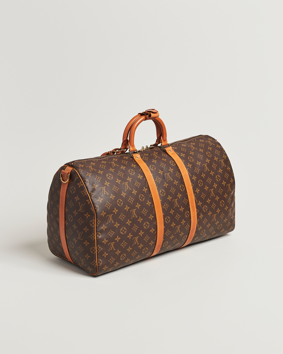 Herre | Nytt i butikken | Louis Vuitton Pre-Owned | Keepall Bandoulière 55 Bag Monogram 