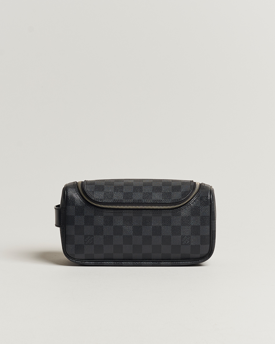 Herre | Louis Vuitton Pre-Owned Toiletry Bag Damier Graphite | Louis Vuitton Pre-Owned | Toiletry Bag Damier Graphite