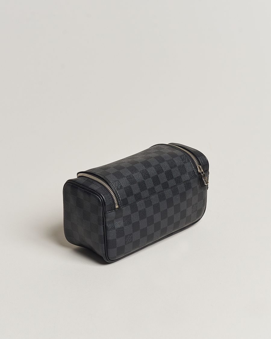 Herre | Louis Vuitton Pre-Owned Toiletry Bag Damier Graphite | Louis Vuitton Pre-Owned | Toiletry Bag Damier Graphite