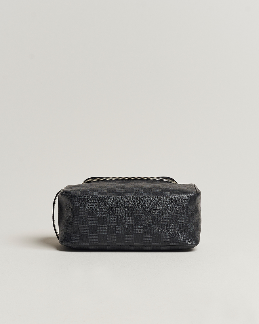 Herre | Louis Vuitton Pre-Owned Toiletry Bag Damier Graphite | Louis Vuitton Pre-Owned | Toiletry Bag Damier Graphite