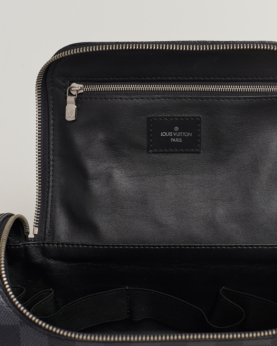Herre | Louis Vuitton Pre-Owned Toiletry Bag Damier Graphite | Louis Vuitton Pre-Owned | Toiletry Bag Damier Graphite