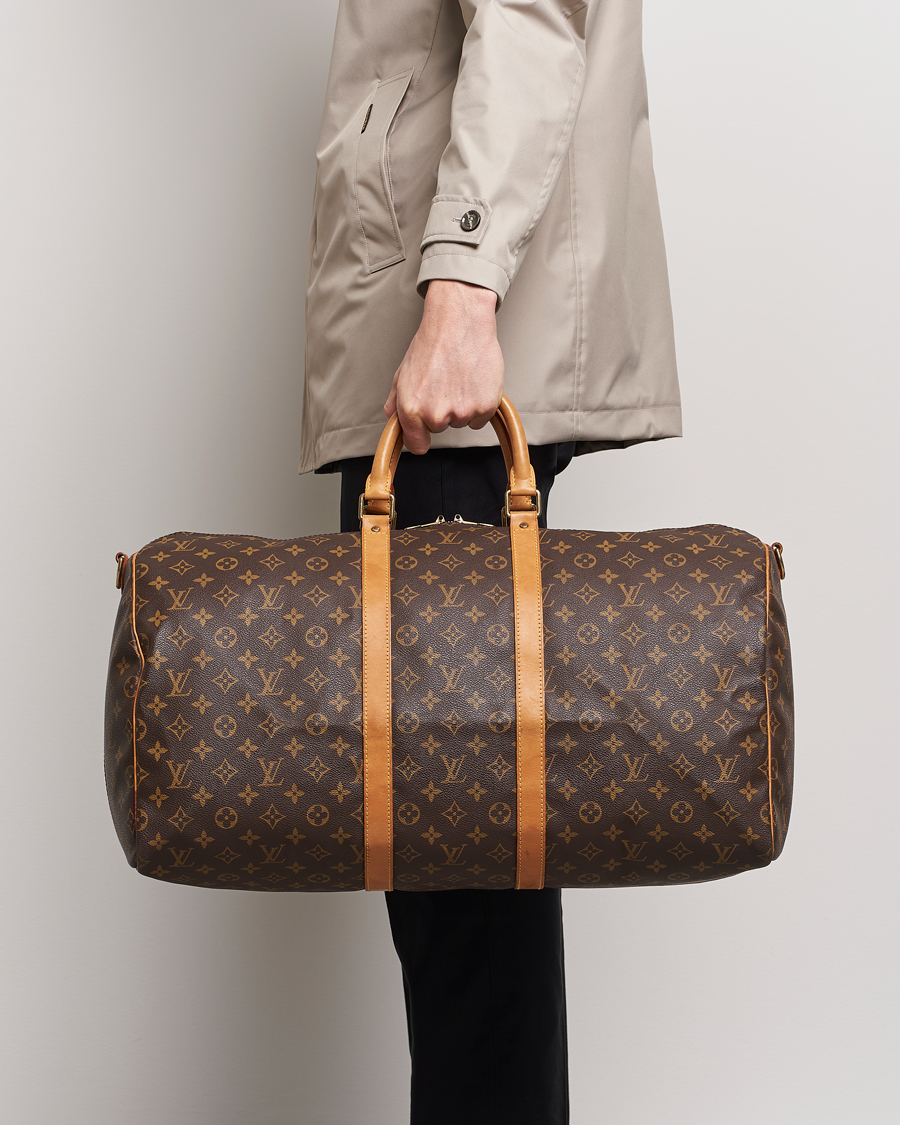 Herre | Pre-owned Assesoarer | Louis Vuitton Pre-Owned | Keepall Bandoulière 55 Monogram 
