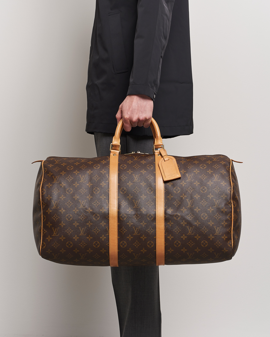 Herr | Pre-owned Accessoarer | Louis Vuitton Pre-Owned | Keepall 55 Monogram 
