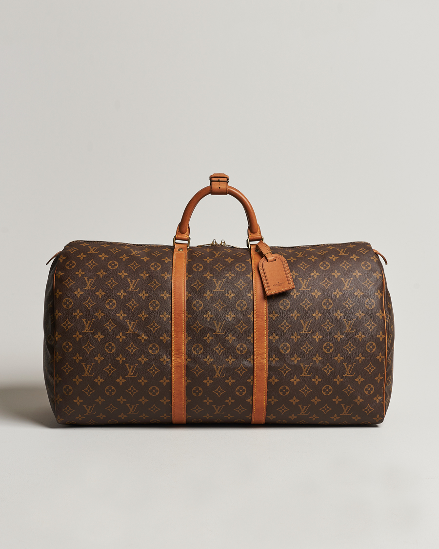 Herre | Louis Vuitton Pre-Owned Keepall 60 Bag Monogram | Louis Vuitton Pre-Owned | Keepall 60 Bag Monogram