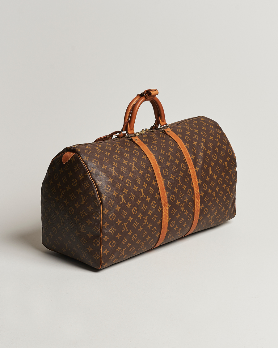 Herre | Louis Vuitton Pre-Owned Keepall 60 Bag Monogram | Louis Vuitton Pre-Owned | Keepall 60 Bag Monogram