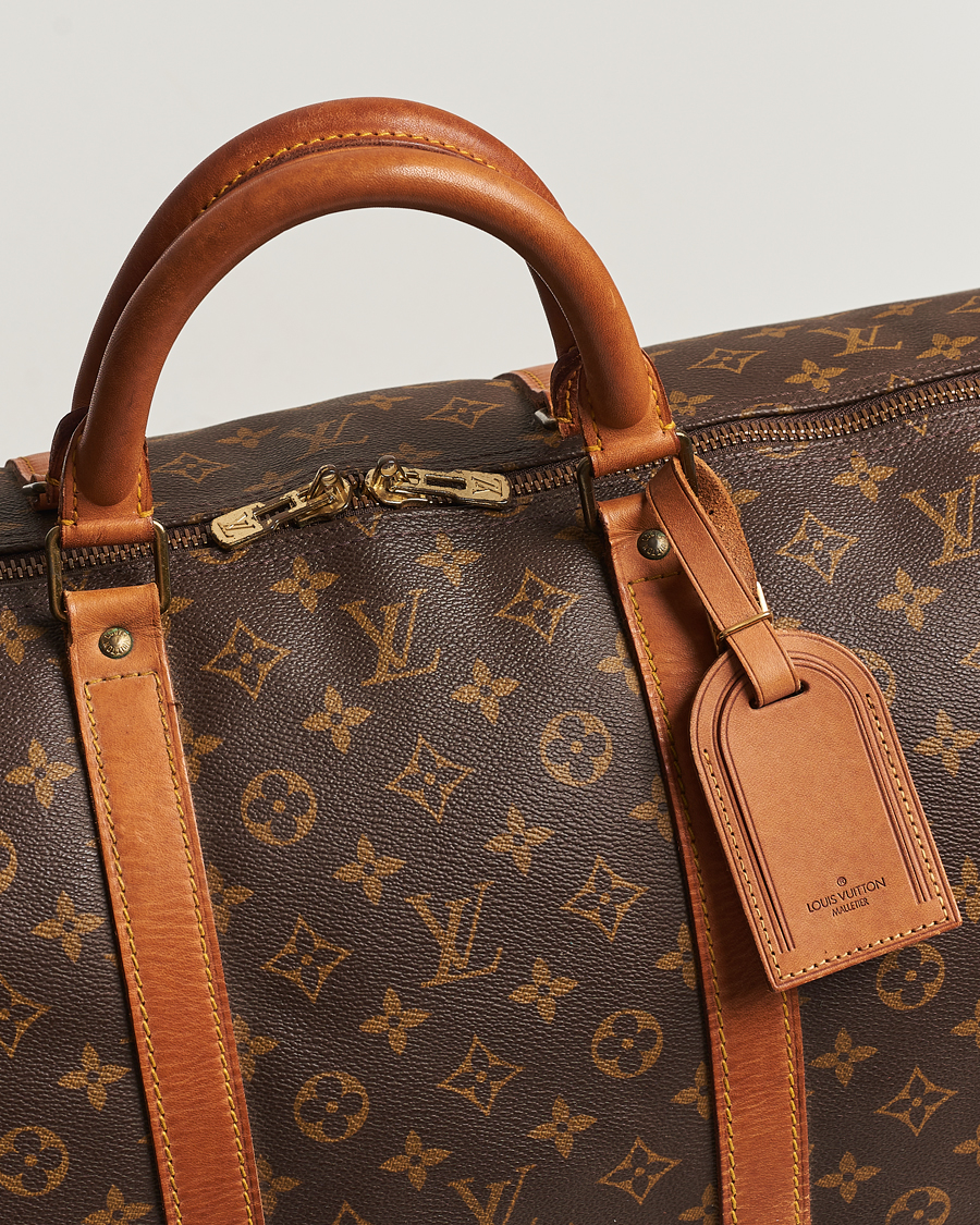 Herre | Louis Vuitton Pre-Owned Keepall 60 Bag Monogram | Louis Vuitton Pre-Owned | Keepall 60 Bag Monogram