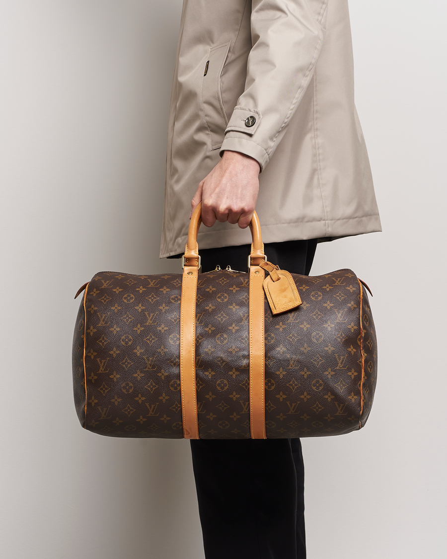 Herre | Assesoarer | Louis Vuitton Pre-Owned | Keepall 45 Bag Monogram 