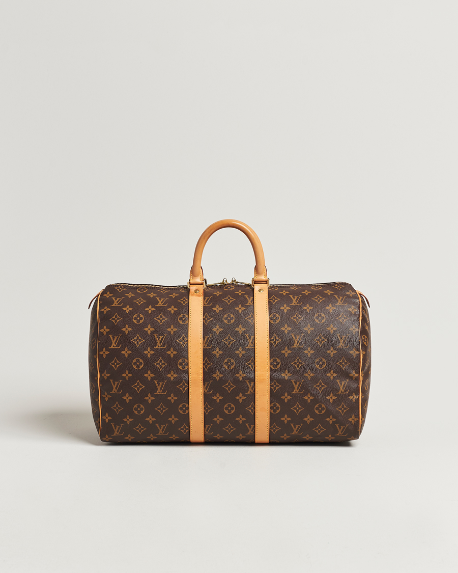 Herre | Louis Vuitton Pre-Owned Keepall 45 Bag Monogram | Louis Vuitton Pre-Owned | Keepall 45 Bag Monogram