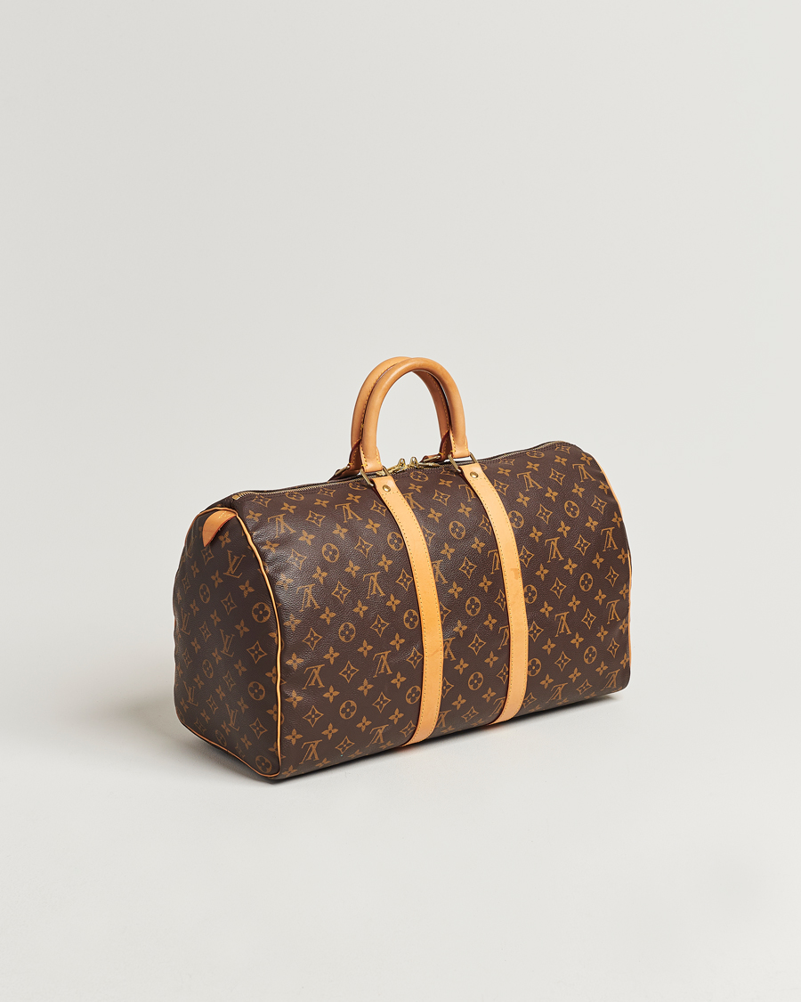 Herre | Louis Vuitton Pre-Owned Keepall 45 Bag Monogram | Louis Vuitton Pre-Owned | Keepall 45 Bag Monogram