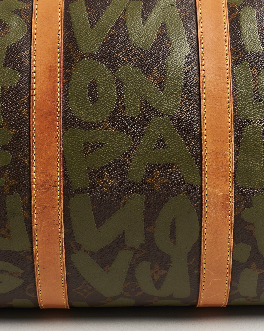Herre | Louis Vuitton Pre-Owned Keepall 50 Bag Graffiti | Louis Vuitton Pre-Owned | Keepall 50 Bag Graffiti