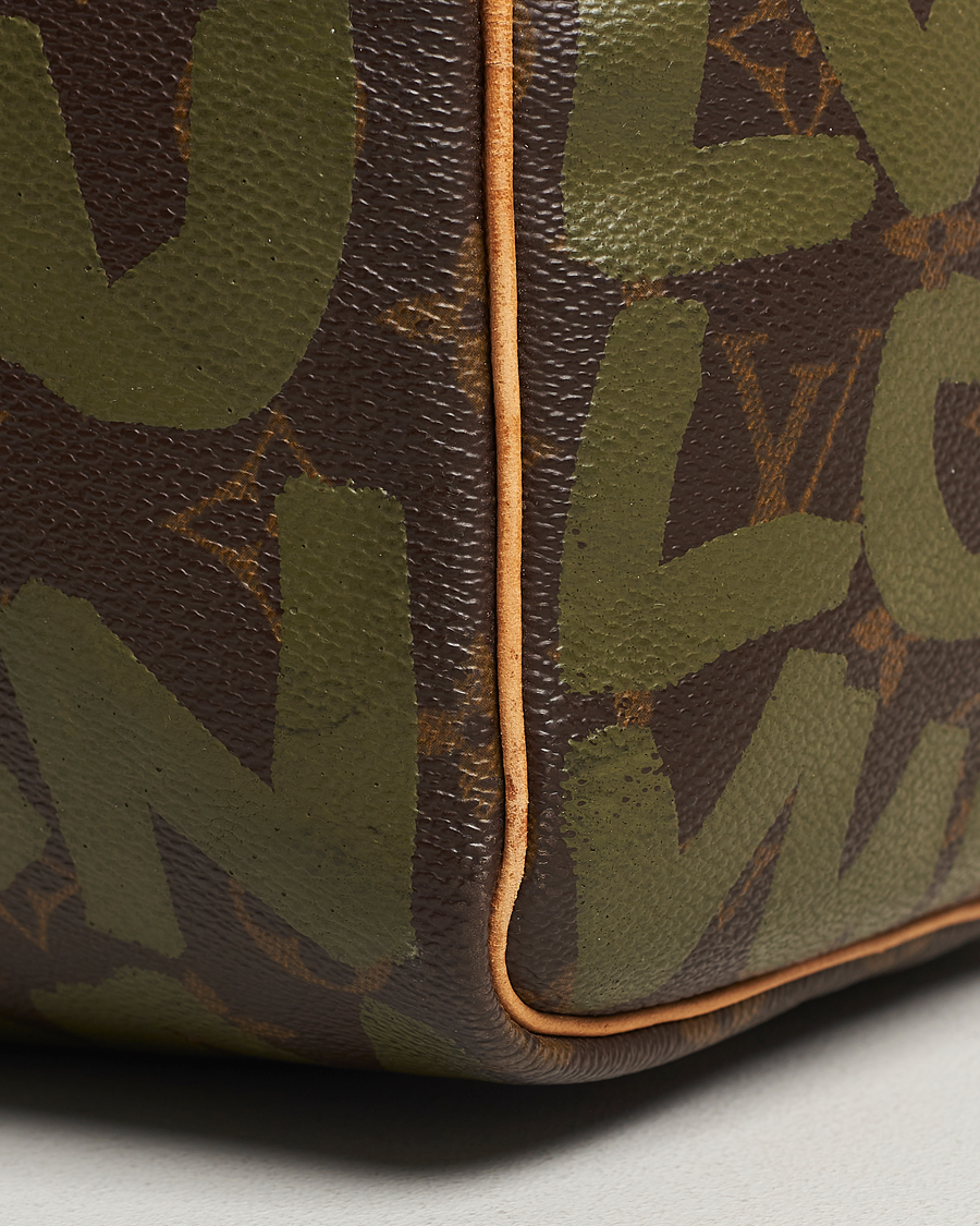 Herre | Louis Vuitton Pre-Owned Keepall 50 Bag Graffiti | Louis Vuitton Pre-Owned | Keepall 50 Bag Graffiti